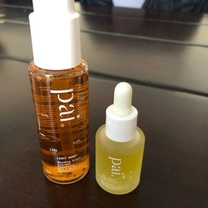 Pai bundle, light work cleansing oil, light fantastic face oil